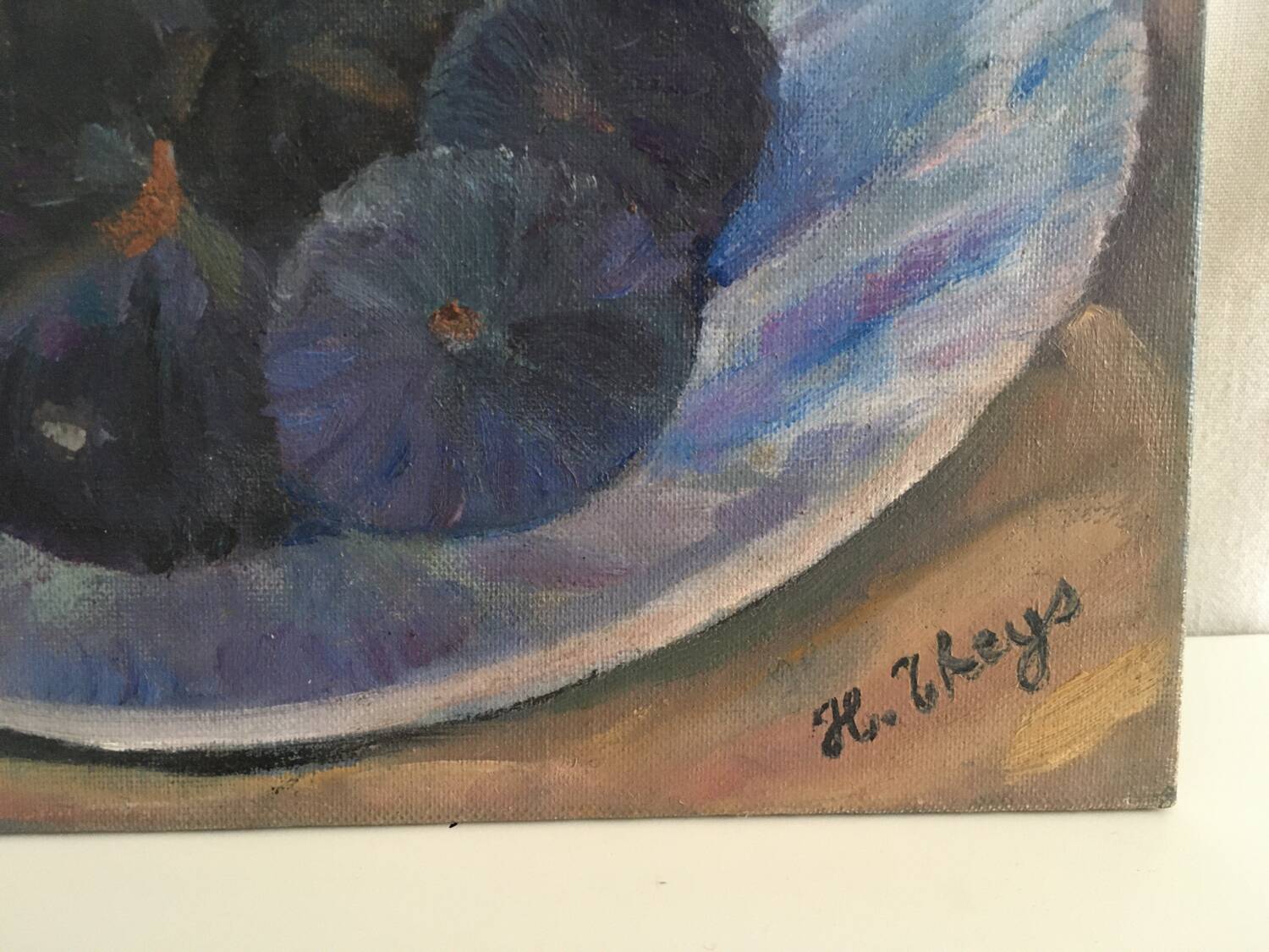 Fruit basket painting