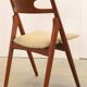 Set van 6 Hans Wegner voor Carl Hansen CH 29 stoelen
