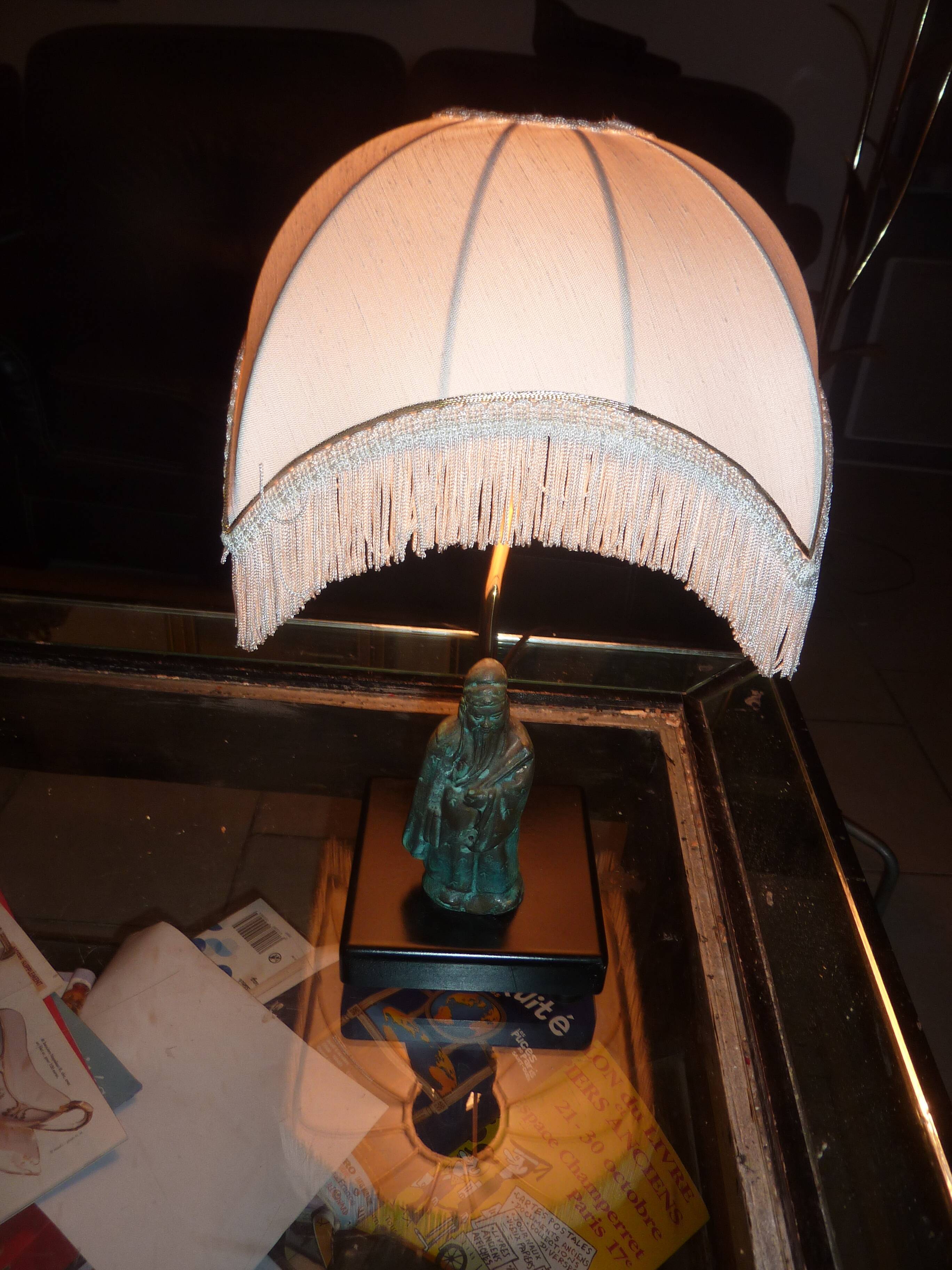 Bronze table lamp