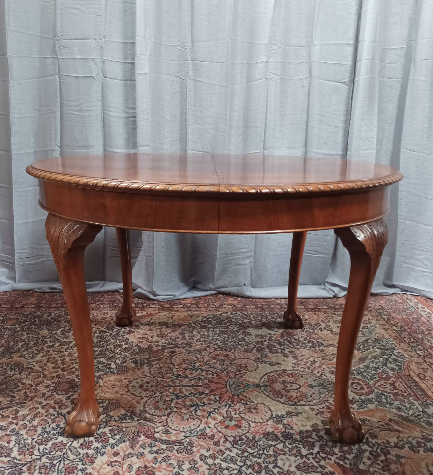 Chippendale table in mahogany Maison JELLINEK Paris