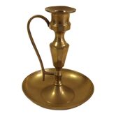 Brass candle holder 13 cm