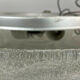 Flush Mount Ceiling Light Ice Glass Hillebrand 60s