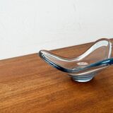 Danish glass bowl from the mid-century by Per Lütken for Holmegaard, 1960s.