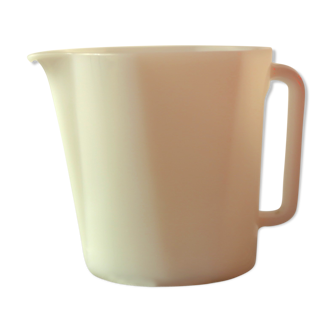 Vintage water pitcher in opaline Moulinex