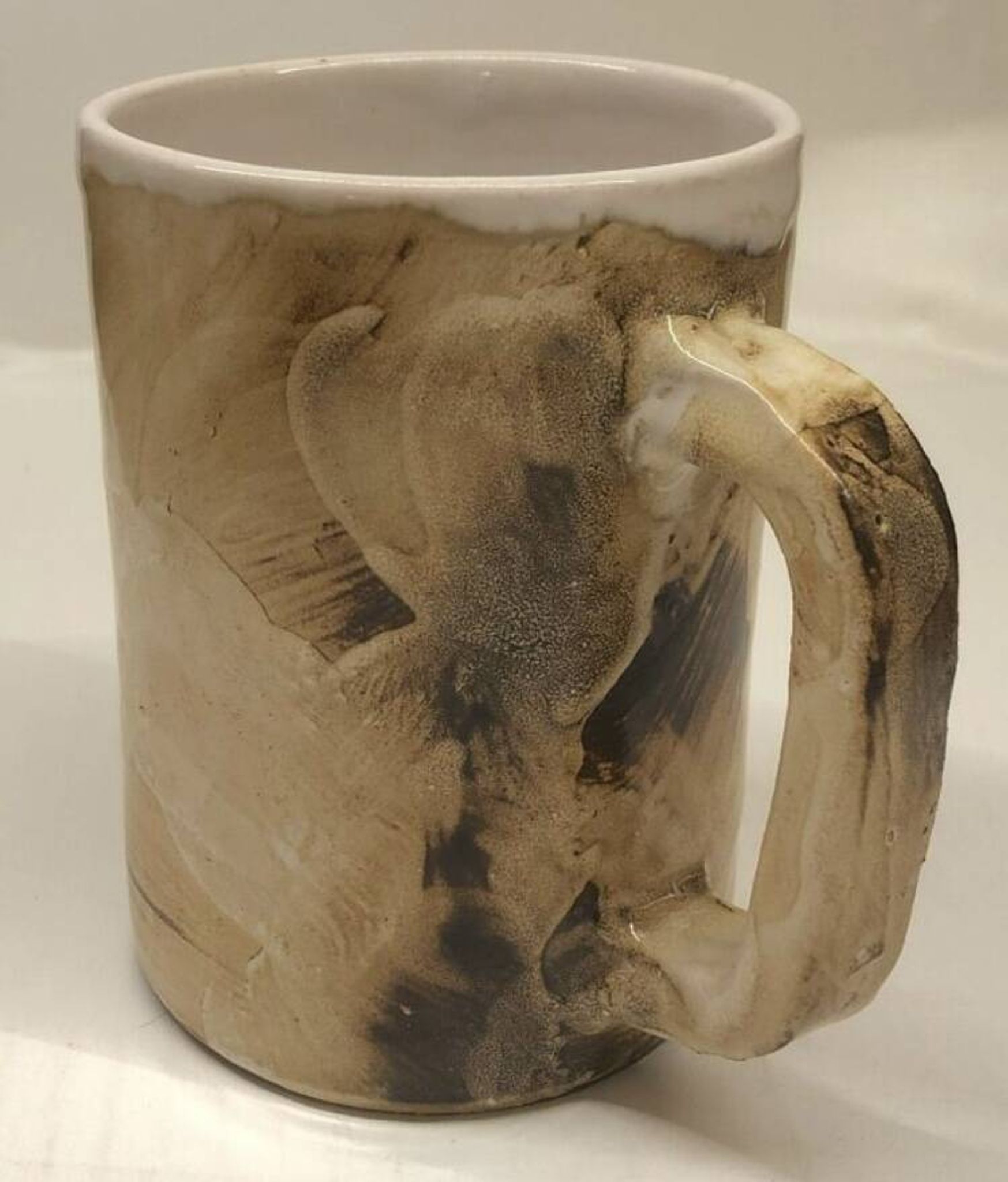 Lot of 4 cups from the Palissy gallery in Vallauris