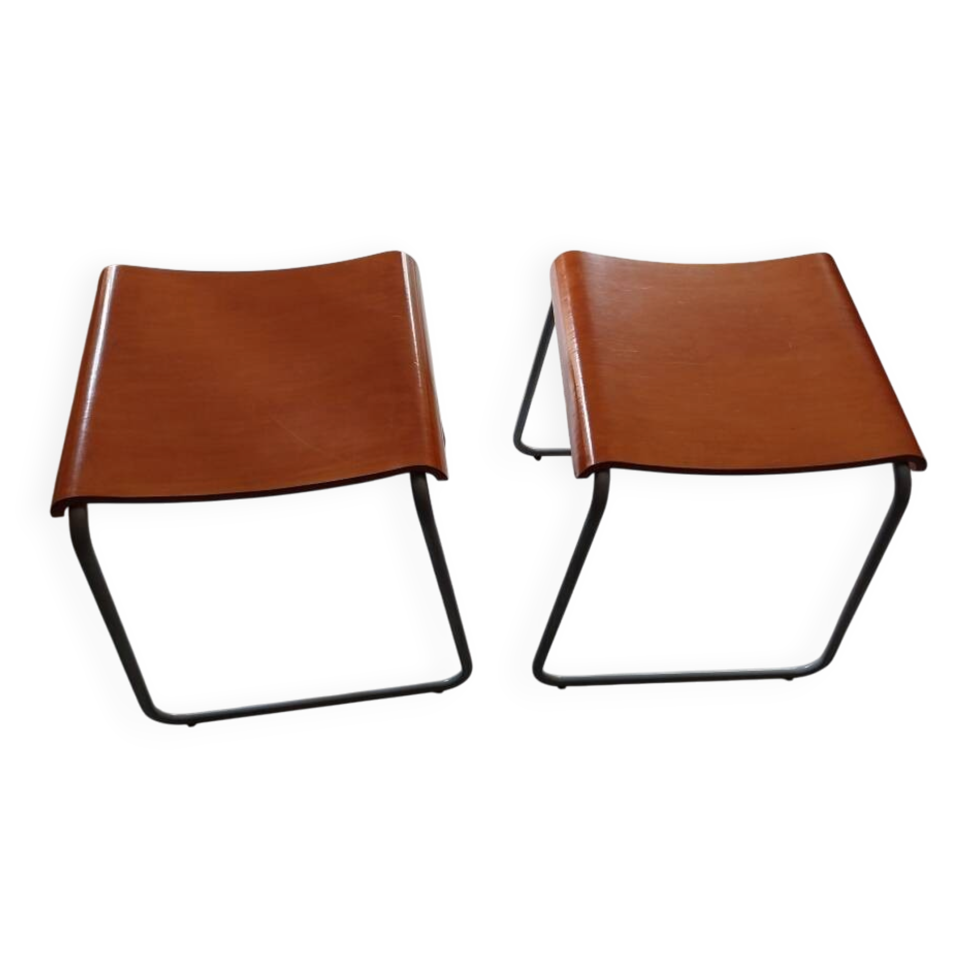 Duo vintage stools ikea kristian pallar design e. lilja lowenhielm