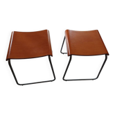 Duo vintage stools ikea kristian pallar design e. lilja lowenhielm