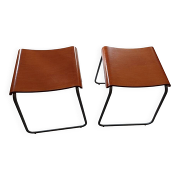 Duo tabourets vintage ikea  kristian pallar design e. lilja lowenhielm