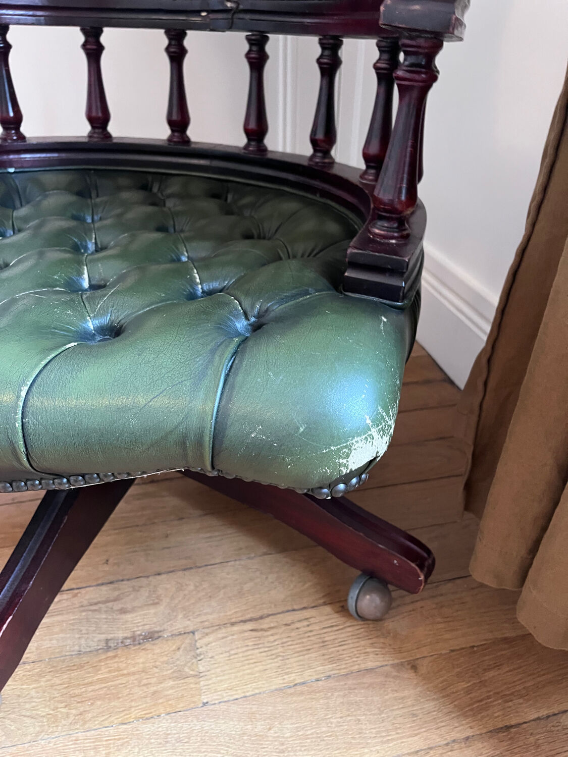 Chesterfield armchair