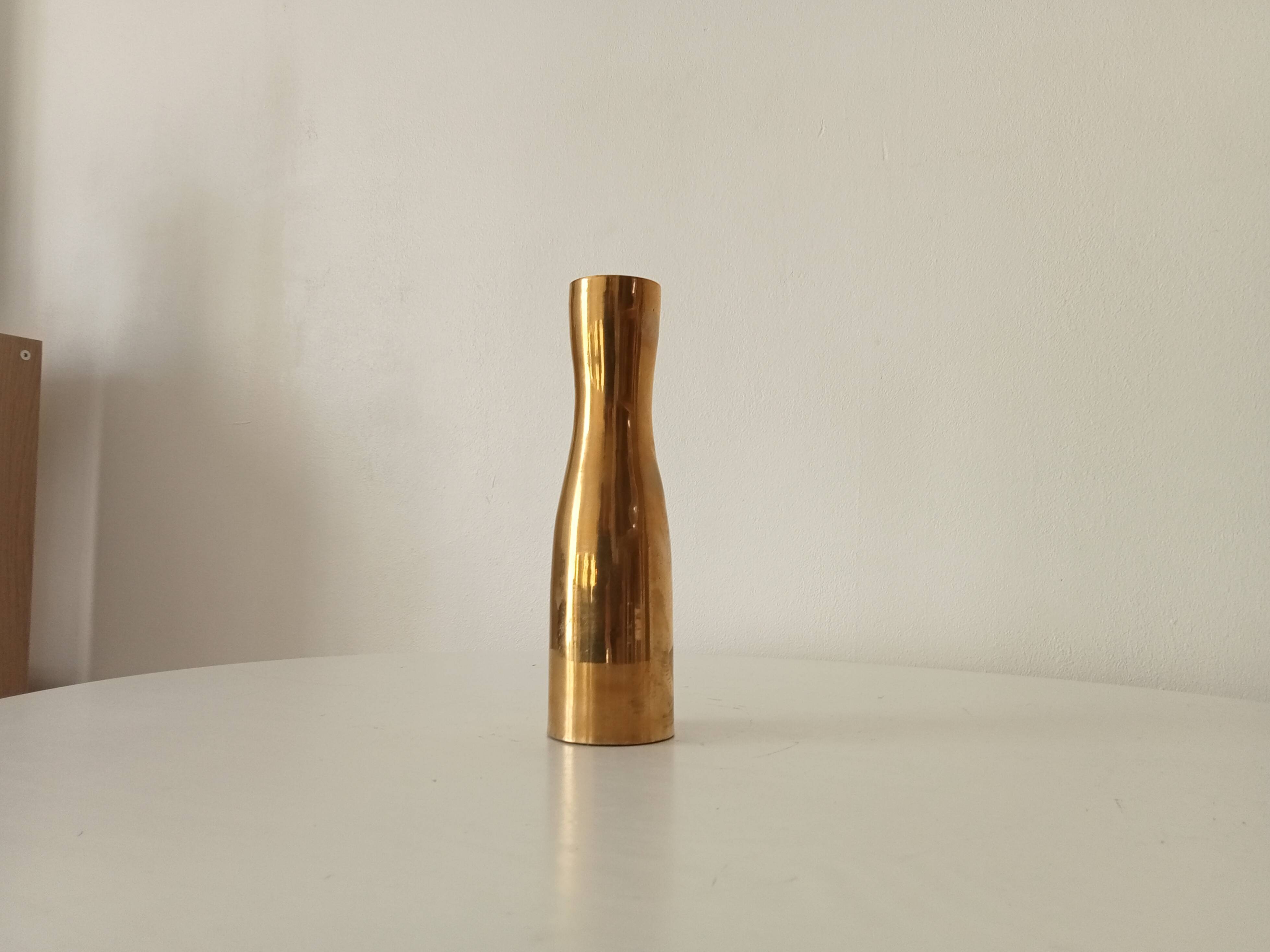 Vintage Scandinavian design candlestick made in the USA.