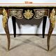 Ceremonial Table in Blackened Pear Wood, Napoleon III Period – Mid-19th Century