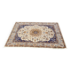 Handmade Persian wool rug gold Kabistan Saint Maclou 170x240cm