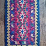 Handmade Persian Qashqai hallway rug 197x56cm