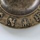 Large brass pocket emptier | Zodiac signs