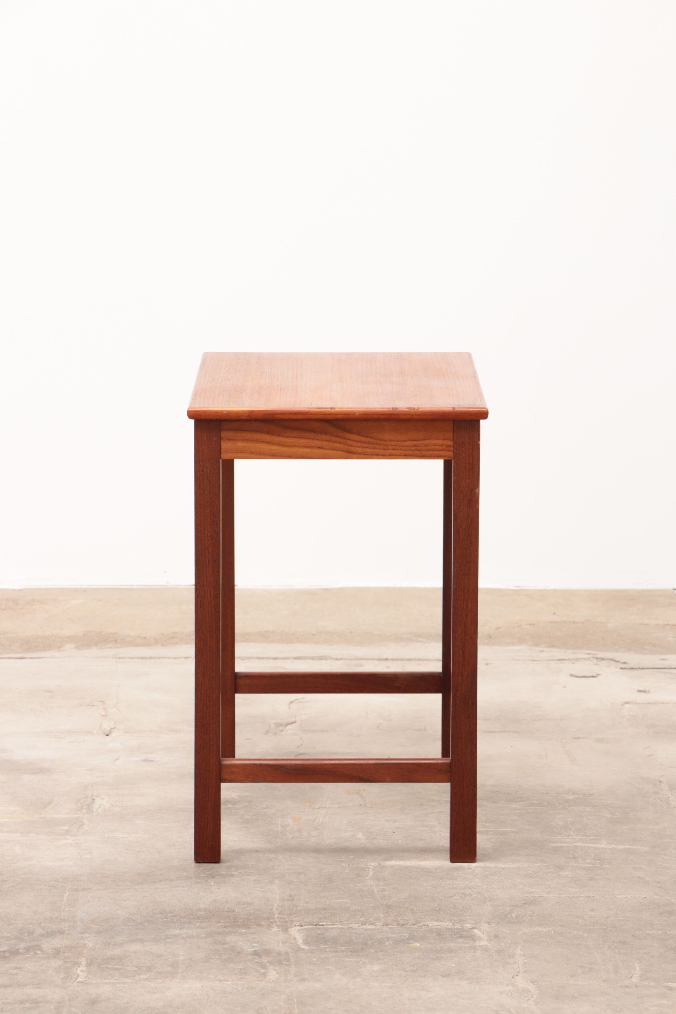 Teak wood bedside table or side table, 1960s