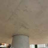 Eros Table in White Marble by Angelo Mangiarotti for Skipper, 1990s