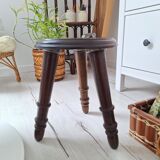 Vintage tripod stool