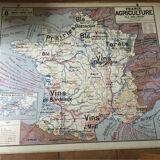 Map of France Vidal Lablache number 8