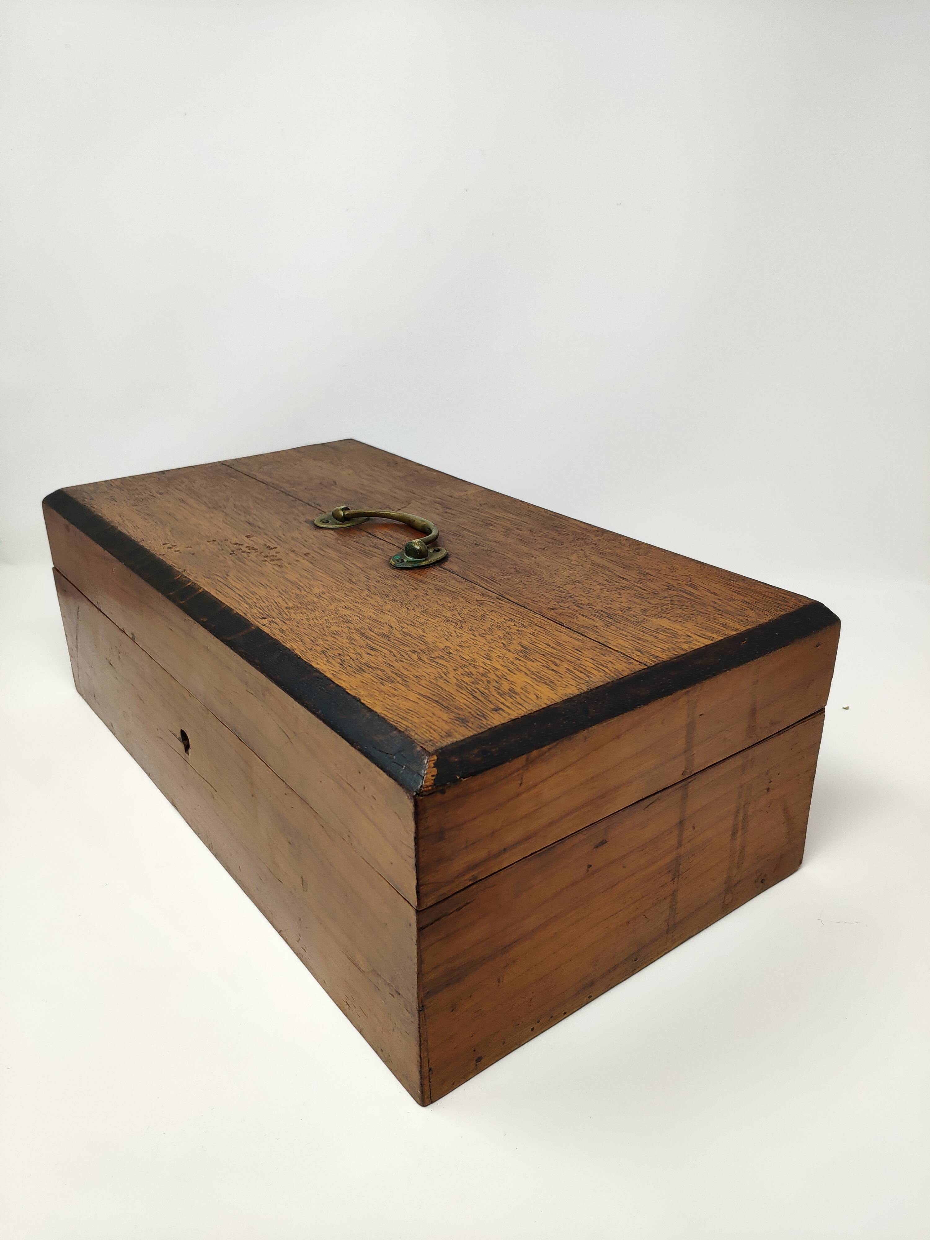 Antique wooden box