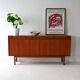 Scandinavian sideboard with hinged doors