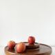 Large rotating teak platter Denmark Digsmed 1970