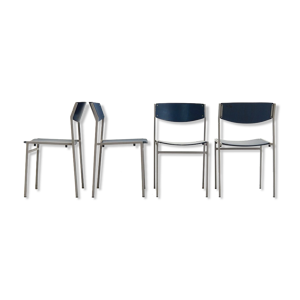 4 chaises du designer néerlandais