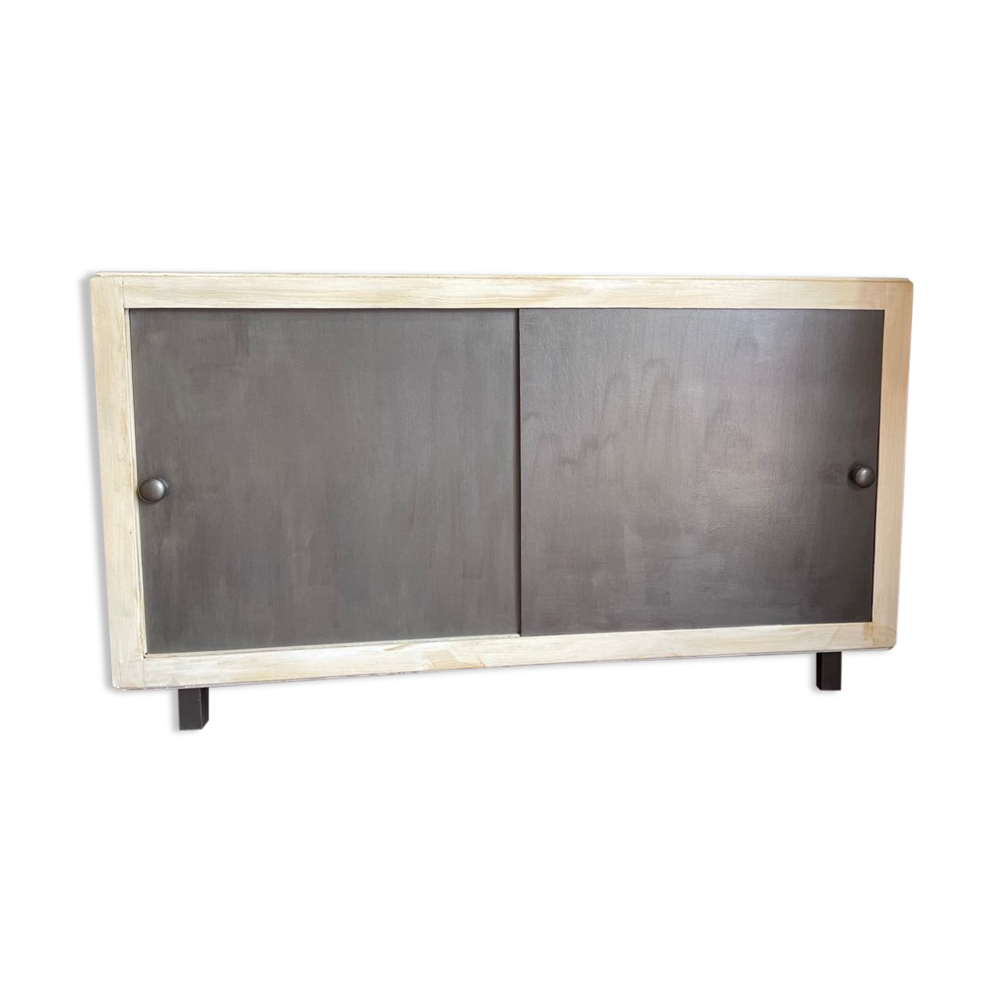 Storage cabinet sliding door