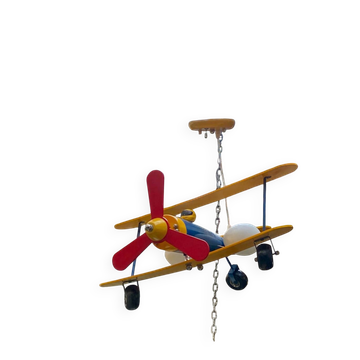 Lustre vintage enfant aviateur