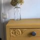 Asymmetrical vintage chest of drawers