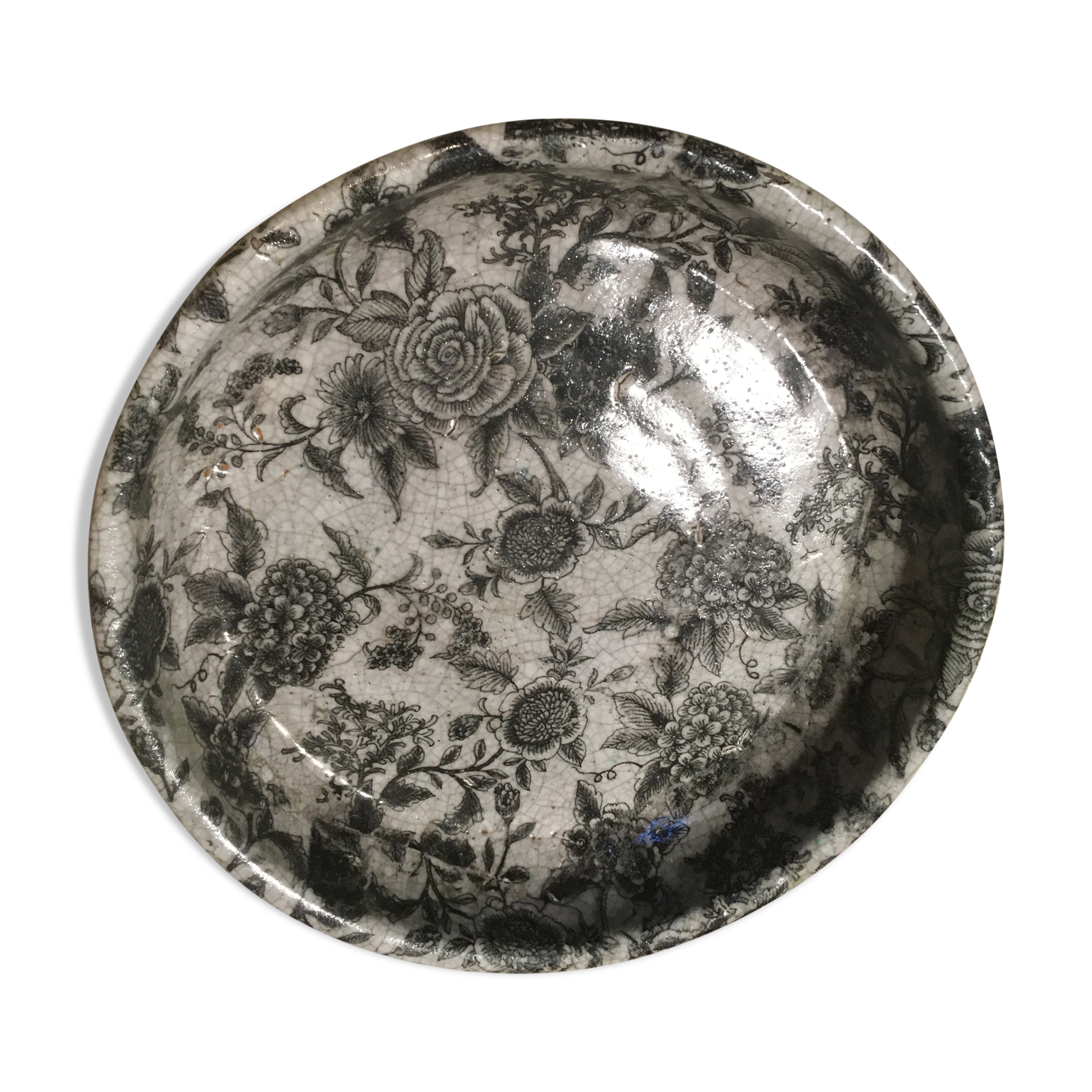 Enamelled ceramic dish ∅ 34