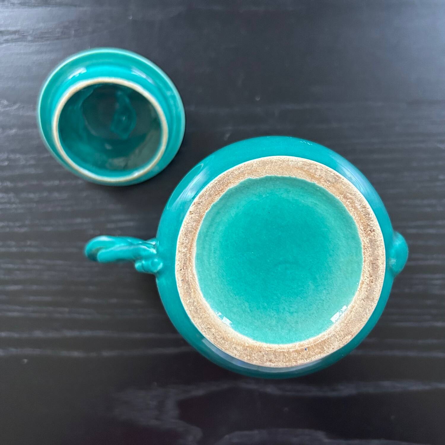Emerald Green Coffee Set
