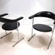 Set of 2 Kaufeld Airport 037 chairs by Geoffrey Harcourt, 1960