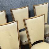 Set of 6 vintage chairs from the 1970s