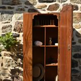 Small Art Deco compartmentalized cabinet