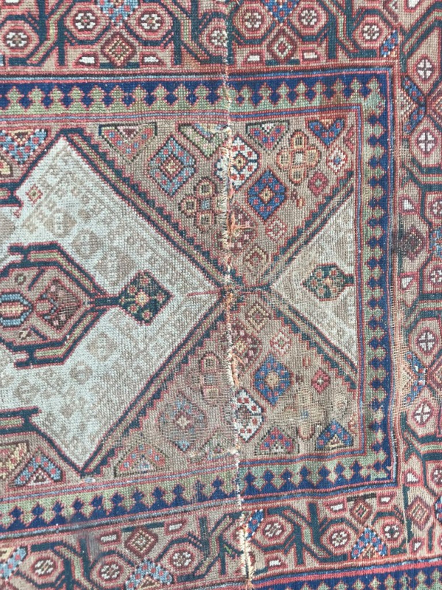 Former carpet Persian Sarab done hand 110 X 460 CM Hall