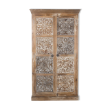 Sculpted hand cabinet