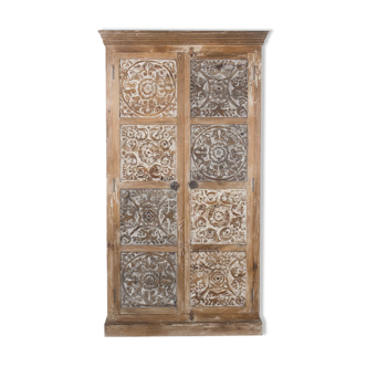 Sculpted hand cabinet