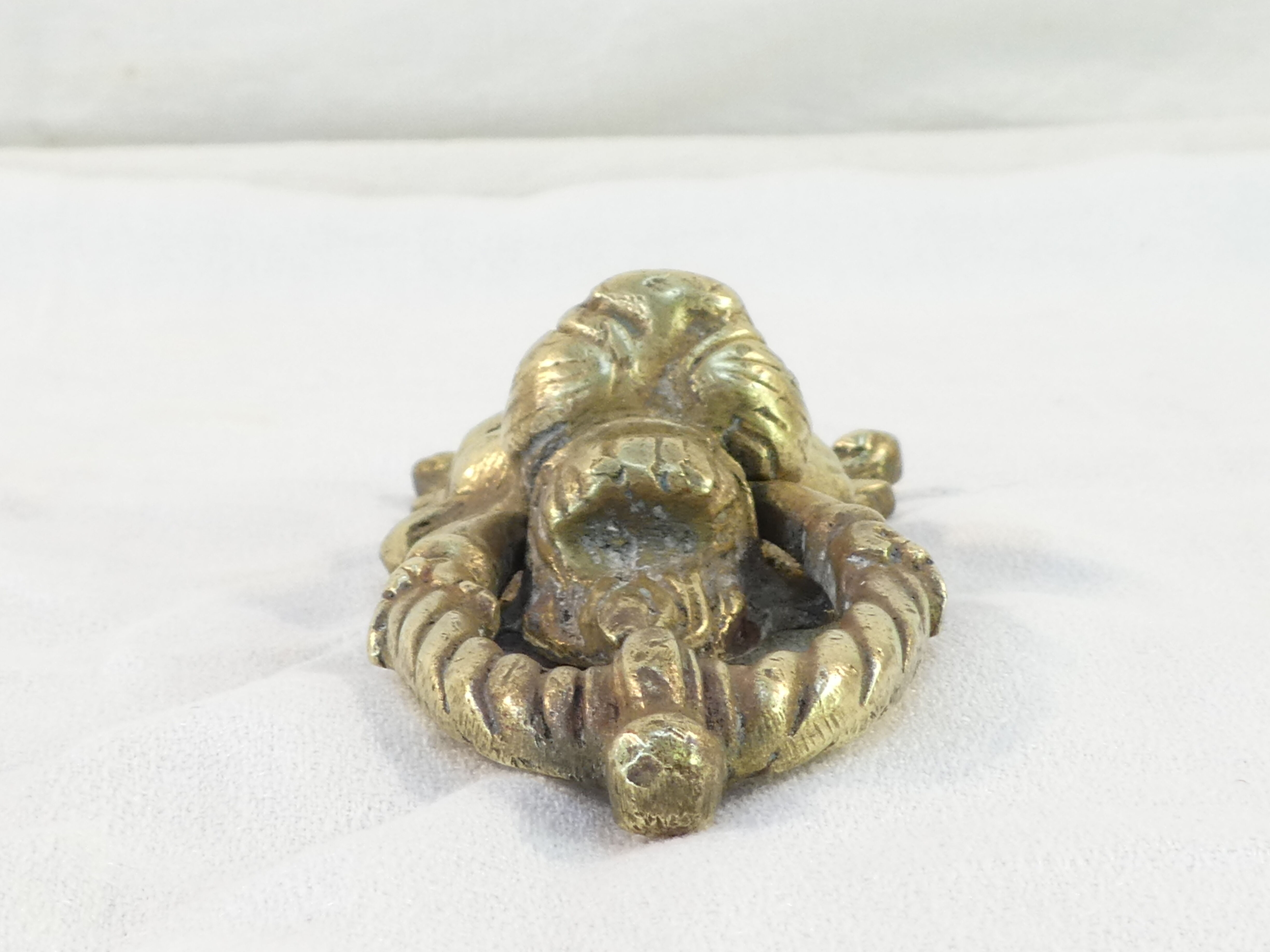 Bronze door knocker Lion's Head