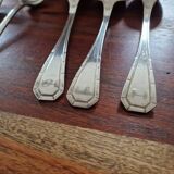 Christofle - Set of 12 Tosca table spoons in silver-plated metal