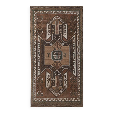 Tapis turc vintage fait main