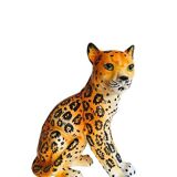 Léopard en céramique – Italie Années 70