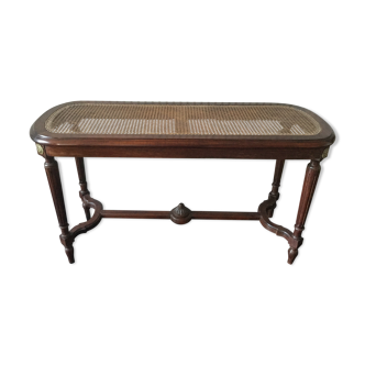 Mahogany piano bench