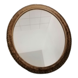 Old oval mirror
