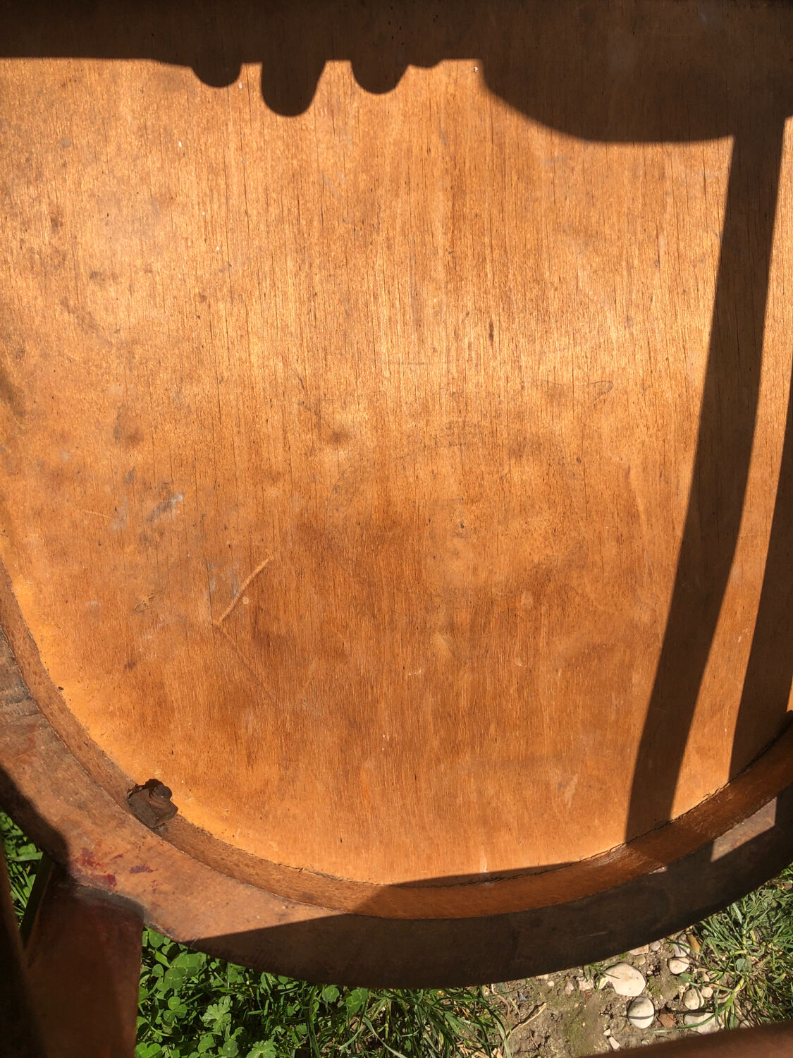 Luterma bistrot chair in wood 70s vintage