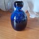 Vintage Blue Ceramic Vase by Jie in Sweden