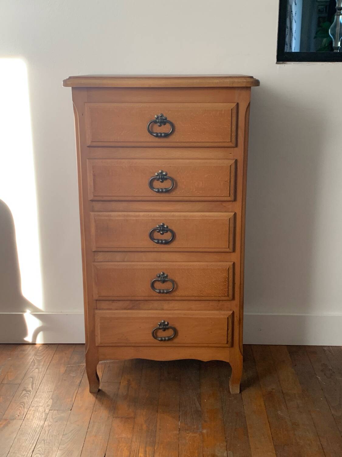 Chiffonnier vintage 6 tiroirs