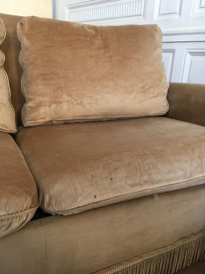 Vintage sofa years 50.60 velvet RAS
