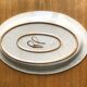 Large oval ceramic dish from Vallauris signed RP Picault, 42 cm, in perfect condition.