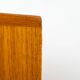Sideboard with glass doors by CFC Silkeborg (Denmark, 1960s).