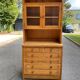 Vitrine scandinave en bois 1970